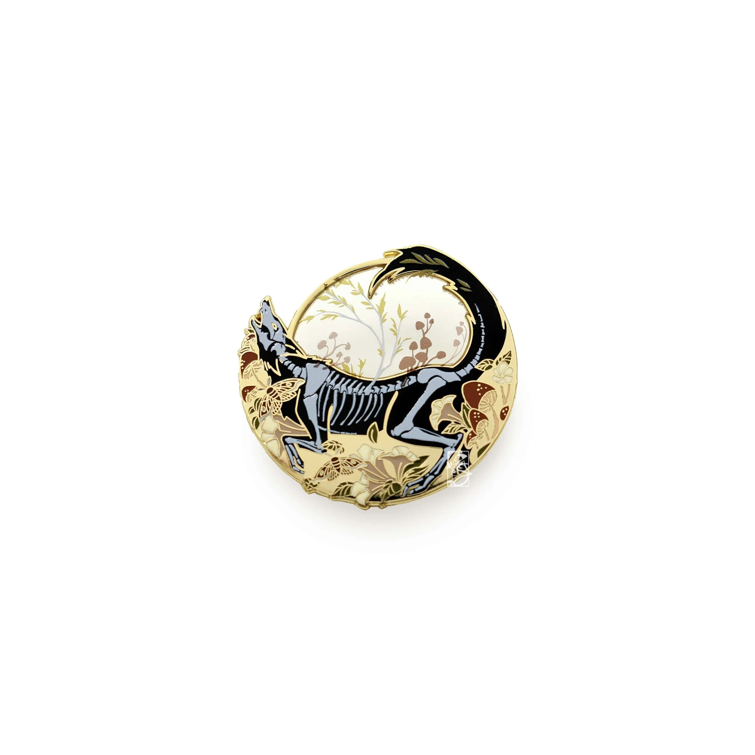 Memento Mori Premium Pin | Saiyre Illustration and Design